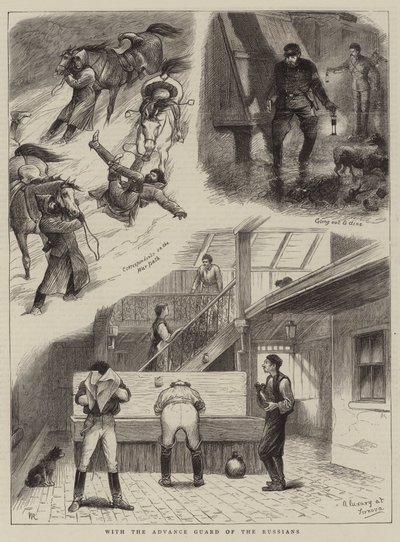 Con la Guardia Avanzada de los Rusos de William Ralston